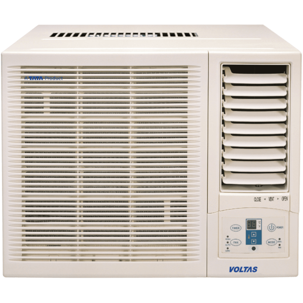 Voltas 0.75 Ton 2 Star Window AC (Copper 102 EZQ White) - Mumbai Airconditioners